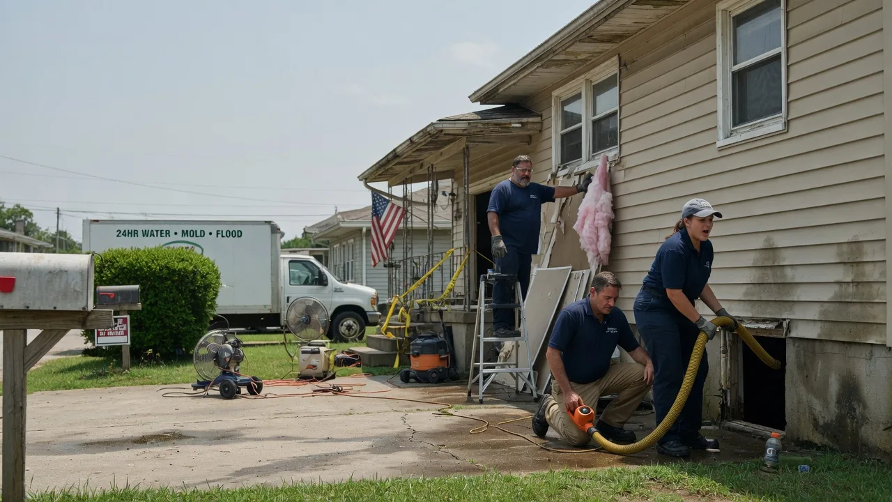 Water Damage Repair in New Market, AL near me